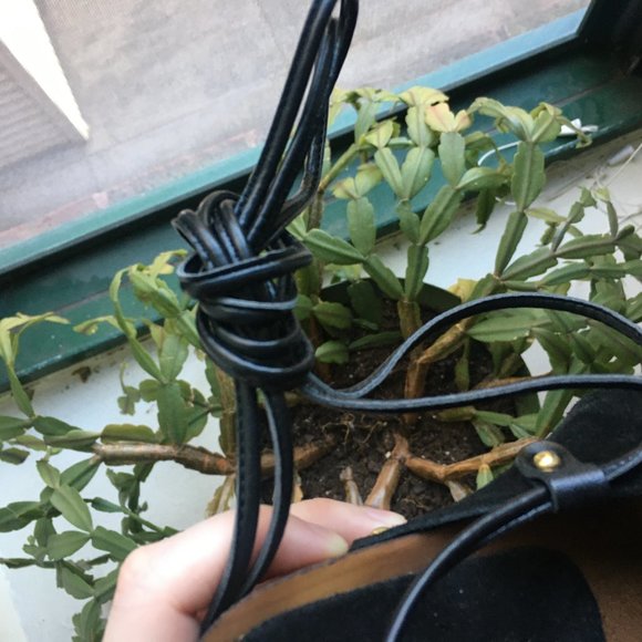 ASOS Embroidered Wood Platform Sandals - Picture 6 of 10